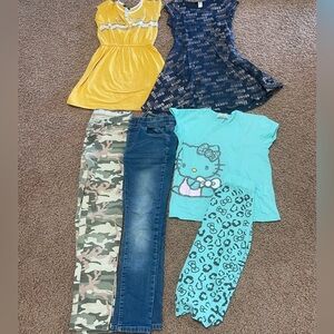 bundle of 10 years girls' cloths